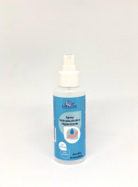 Lozione igienizzante idroalcolica Kinefis in formato spray da 100 ml